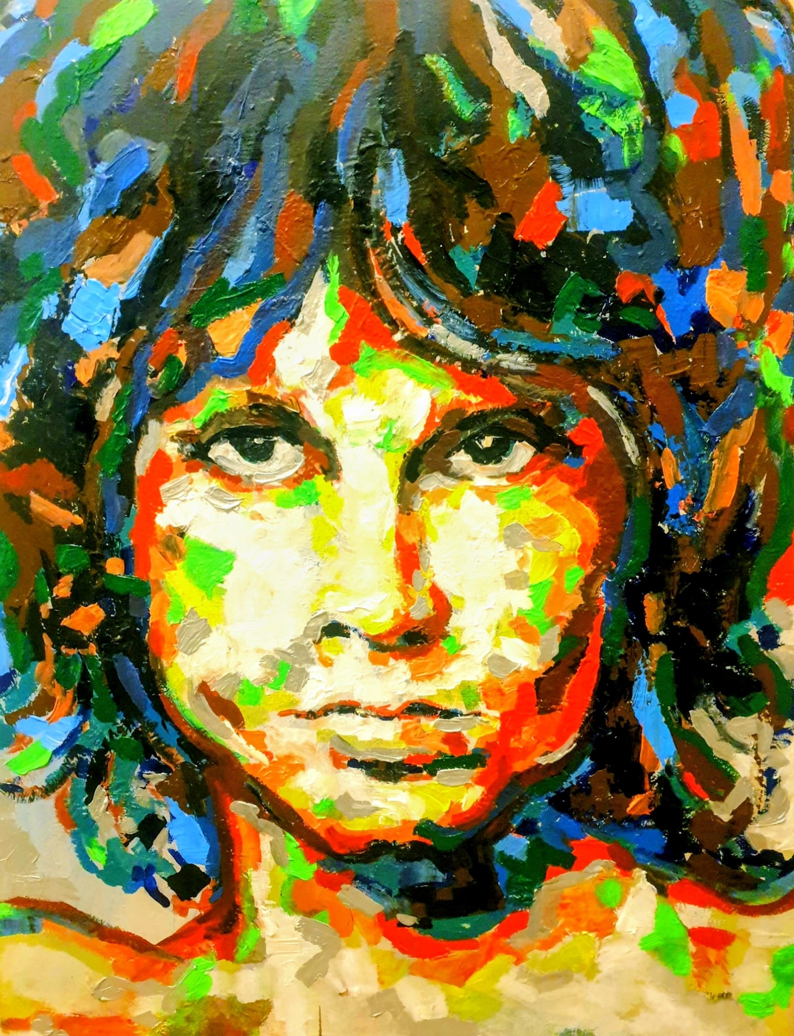 Jim Morrison, Acrylic on Canvas